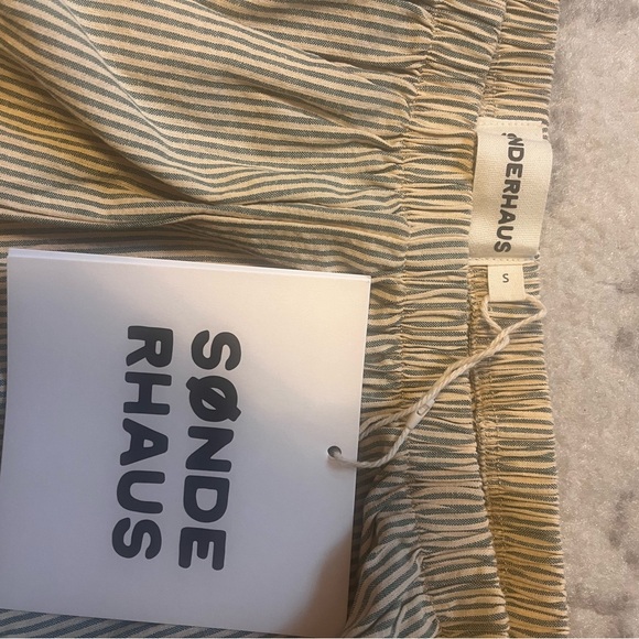 Striped Ruffle Pajama Set - Picture 3 of 4